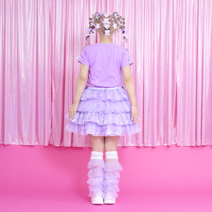 Shinako-chan Roleplay Short Sleeve T-Shirt for Adults,Purple, medium image number 17