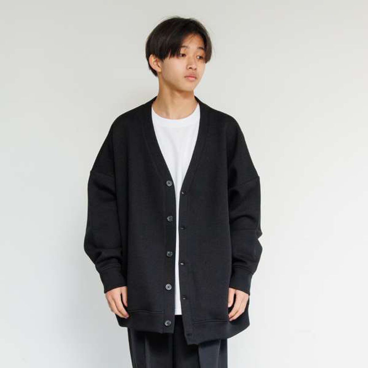 Cardboard Cardigan,Beige, large image number 14