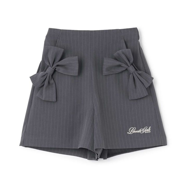 [Graduation Attire] High-Waist Ribbon Shorts,Multi color, medium image number 6