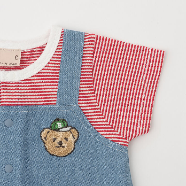 Overall Coveralls,Coral red, medium image number 5