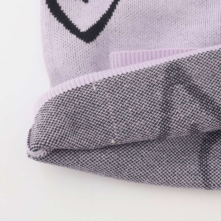 [7days/Washable] Heart Pattern Cardigan,Lavender, medium image number 15