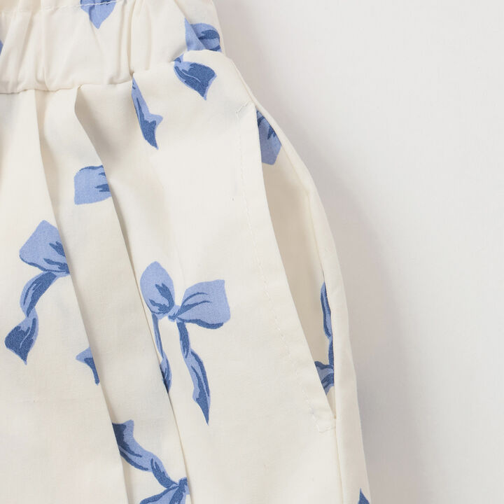 Link Ribbon All-Over Pattern Outfit Set,Pink, medium image number 10