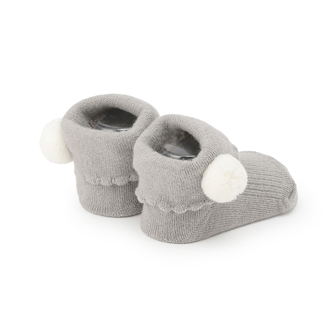 Pom-Pom Socks,Ivory, large image number 1