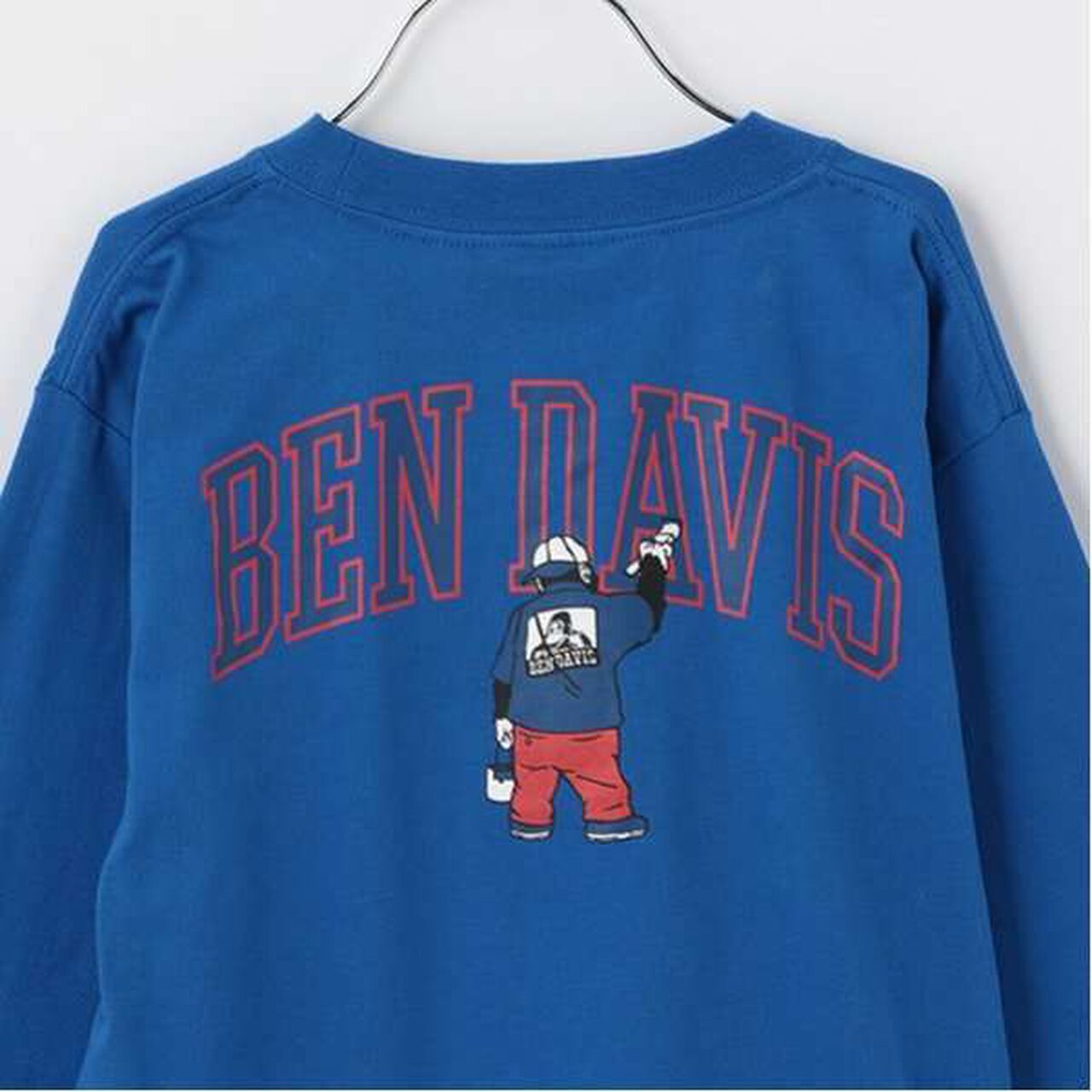 [BEN DAVIS] Graphic Tee,Black, large image number 18