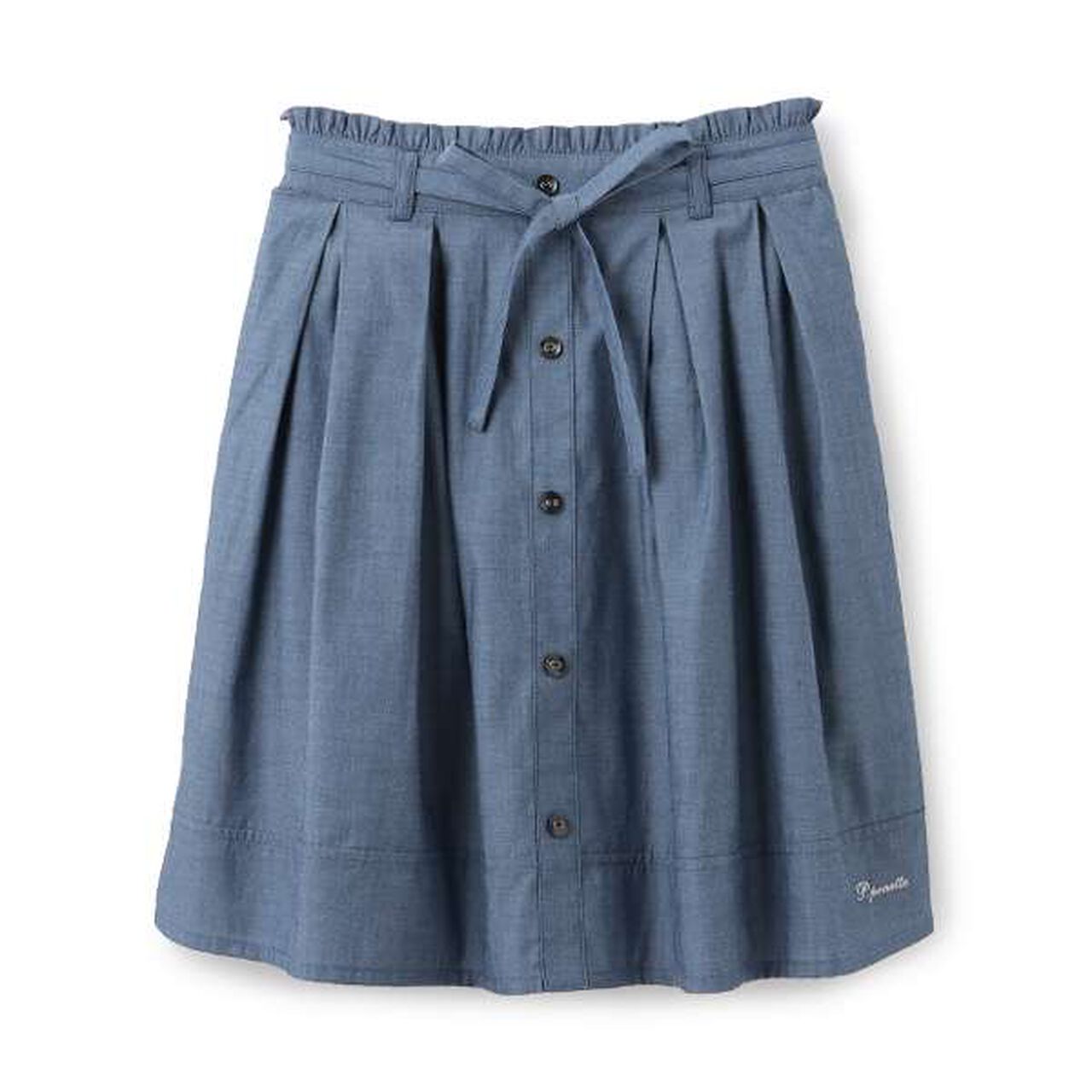 Ribbon Tulle Skirt,Black, large image number 21