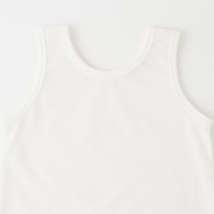 [Smooth Mesh] Quick-Dry Absorbent Inner Tank Top [Kids, Boys & Girls],Silver gray, medium image number 2