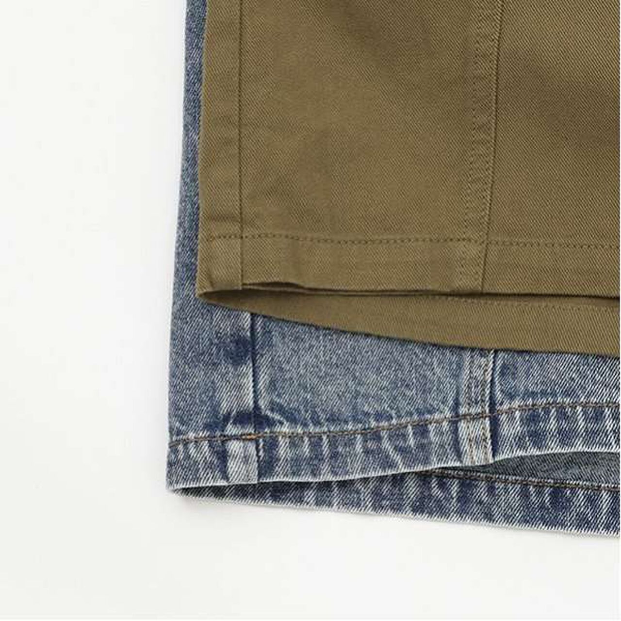LTXC - Wrap Belt Skirt Pants,Khaki, large image number 14