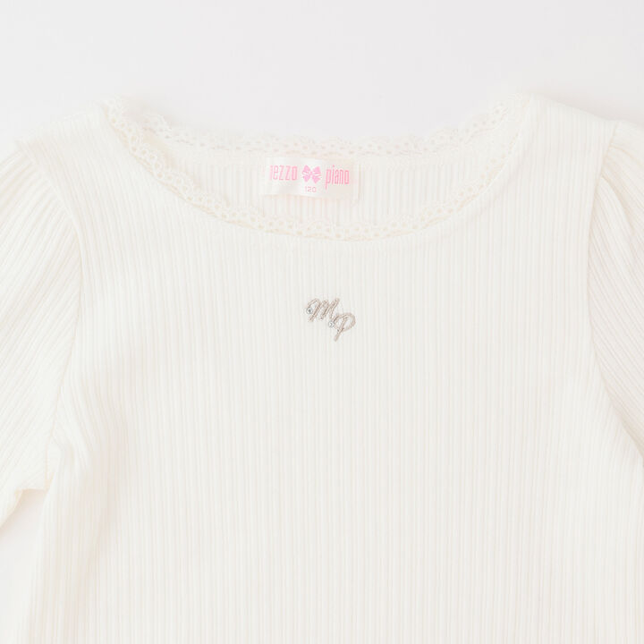 Jumper Skirt & Long-Sleeve T-Shirt Set,Black, medium image number 6