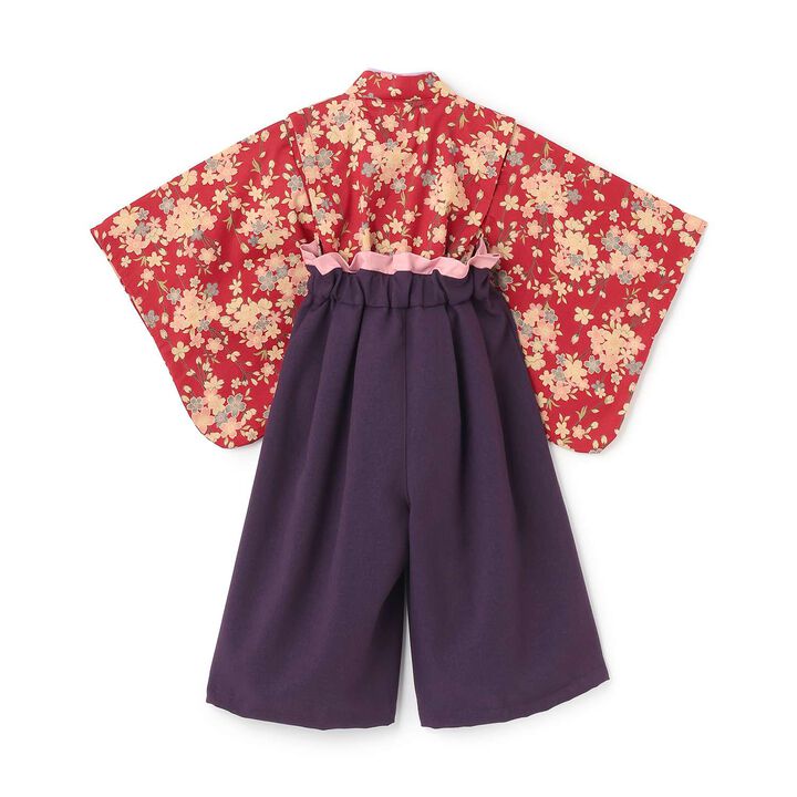 Girls Hakama Set [Made in Japan],Red, medium image number 1