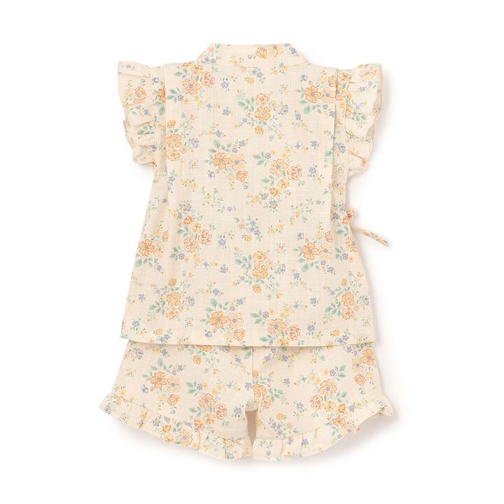 花卉圖案荷葉邊甚平,淡粉紅, medium image number 4