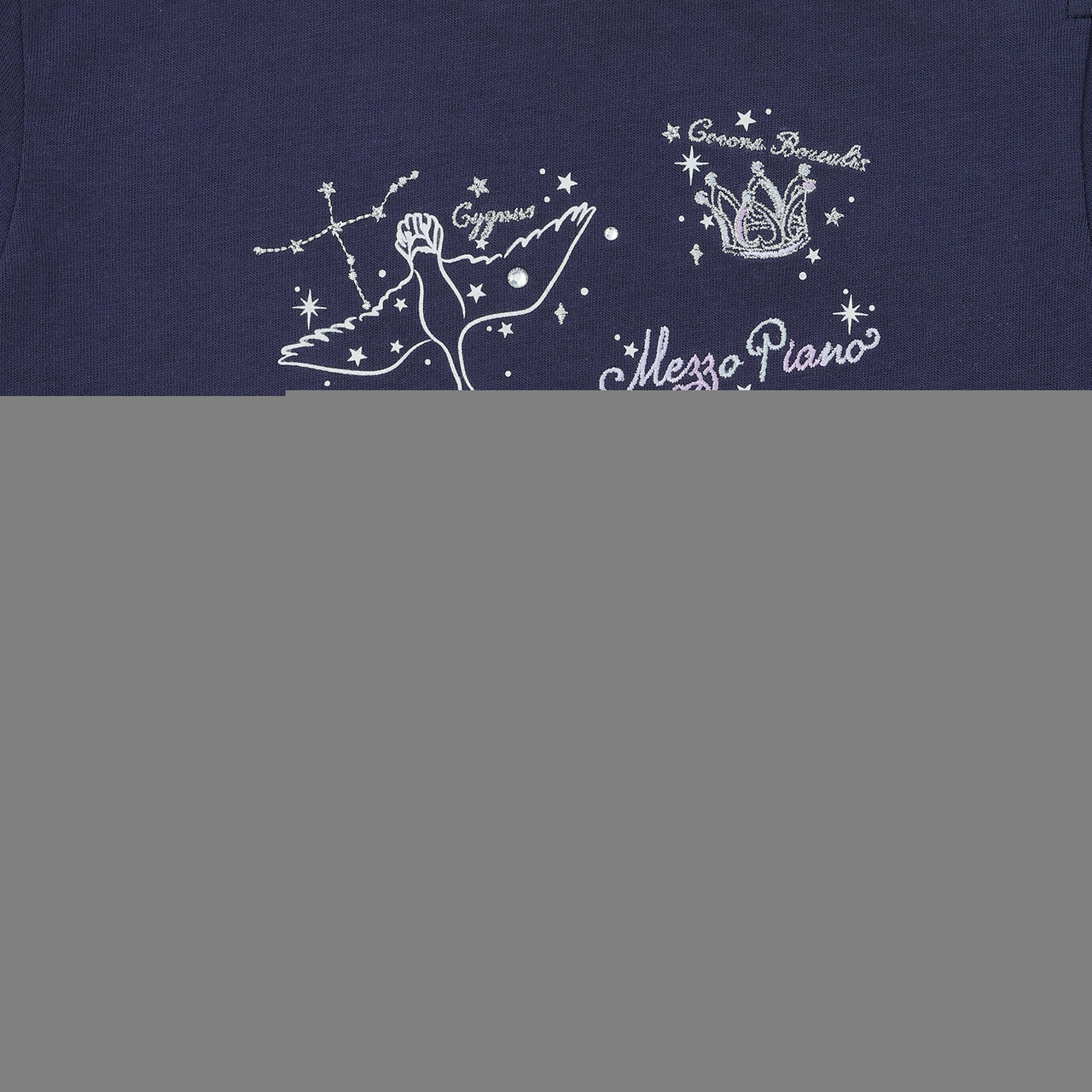Glow-in-the-Dark Constellation Short Sleeve T-Shirt [Cool Touch],Off white, large image number 11