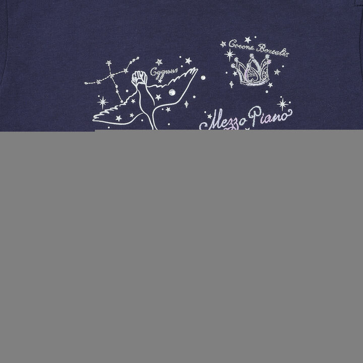 Glow-in-the-Dark Constellation Short Sleeve T-Shirt [Cool Touch],Off white, medium image number 11