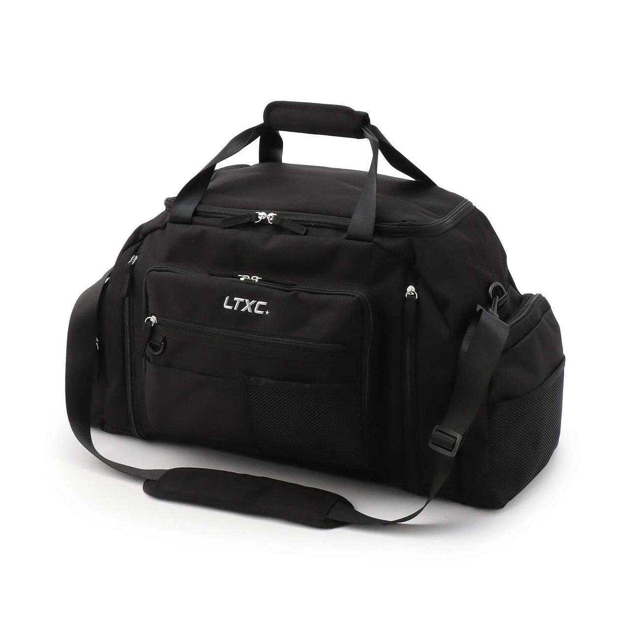 [LTXC] Water-Repellent Expandable Boston Bag,Black, large image number 0