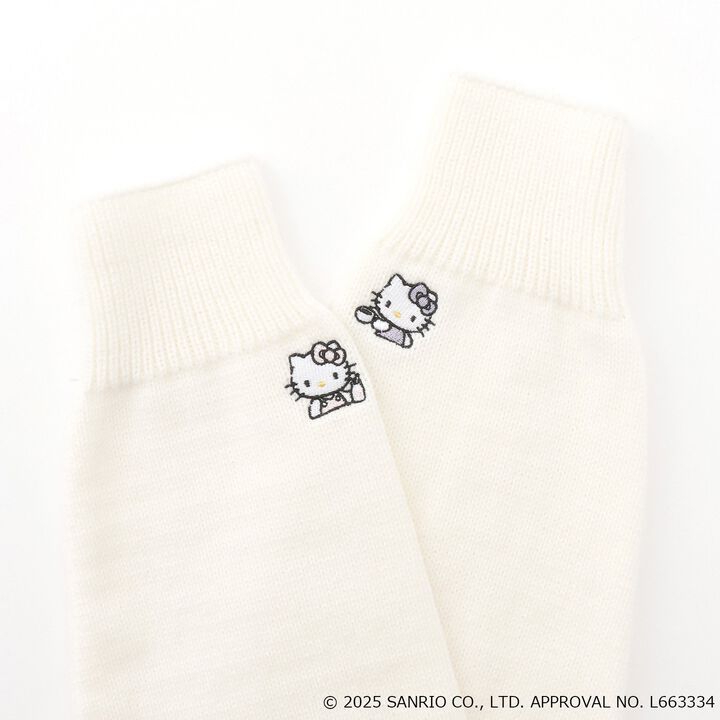 Sanrio Characters Knit Leg Covers,Black, medium image number 13