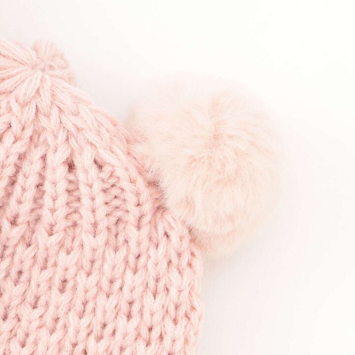 Pom-Pom Beanie,Moderate pink, medium image number 7