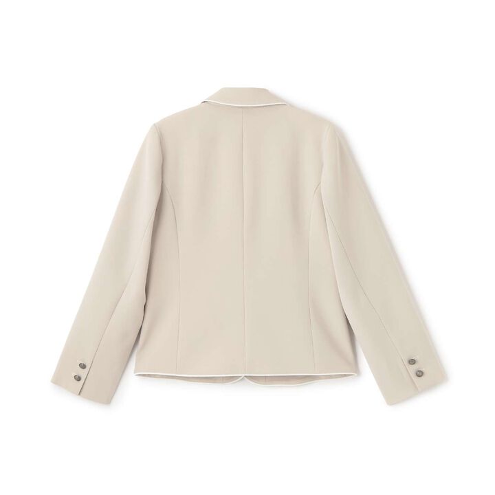 Piping Jacket,Beige, medium image number 1