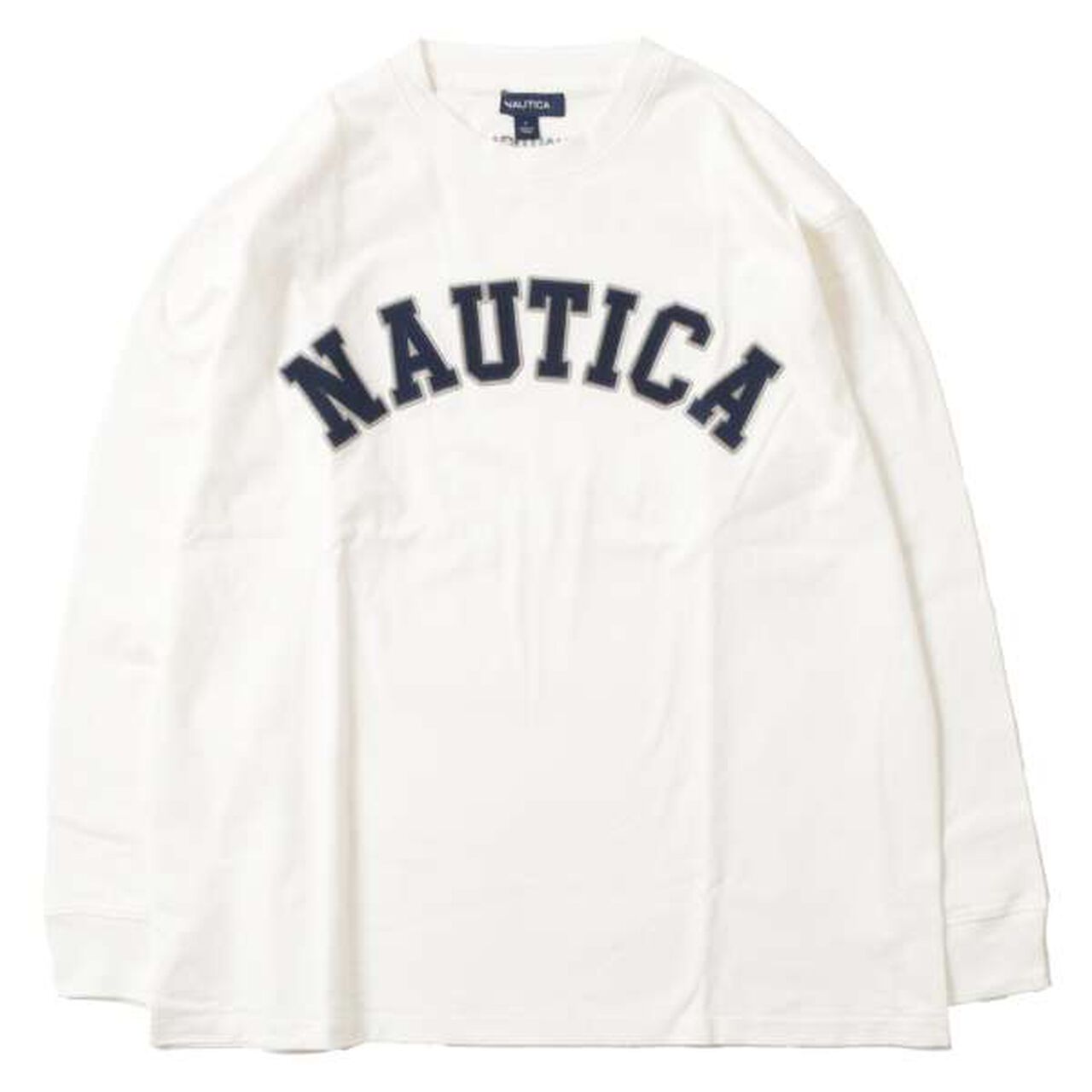 Nautica Appliqué Long Sleeve T-Shirt,Green, large image number 8