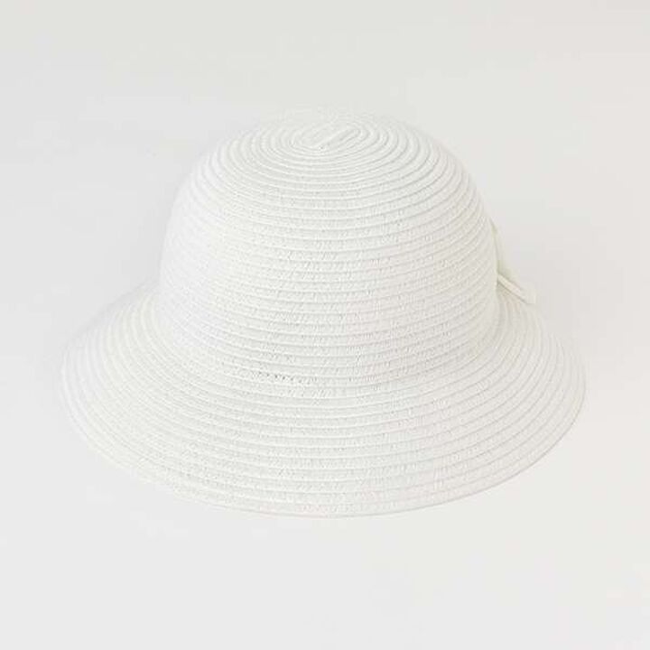 Foldable Ribbon Hat,Ivory, medium image number 14