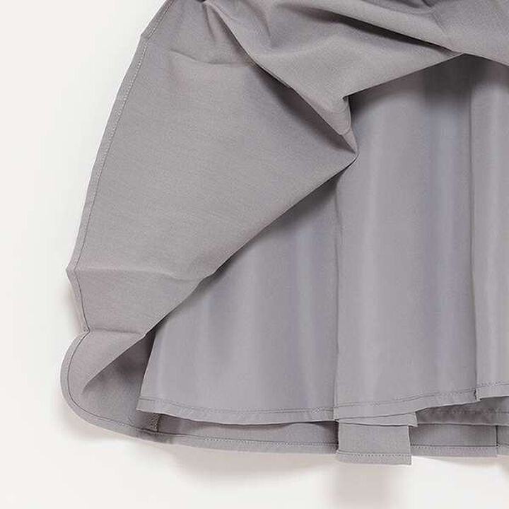 Inner Lining Included Pearl Code Jumpskirt,Gray, medium image number 16