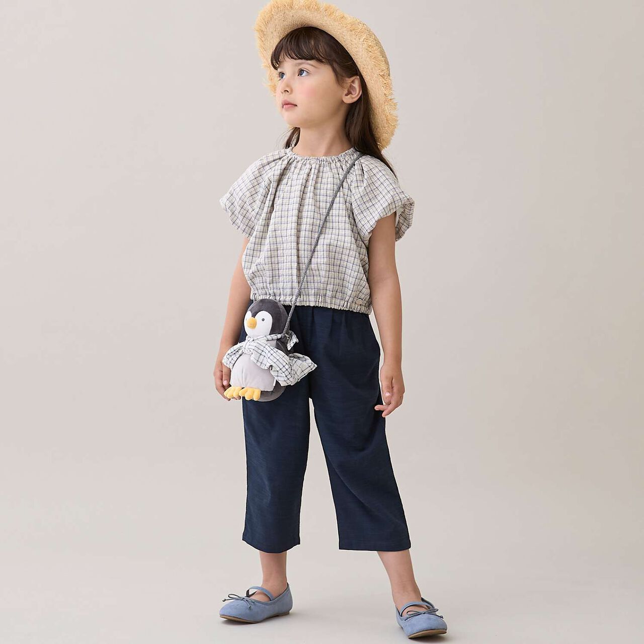 [Link] Balloon Blouse,Blue, large image number 2