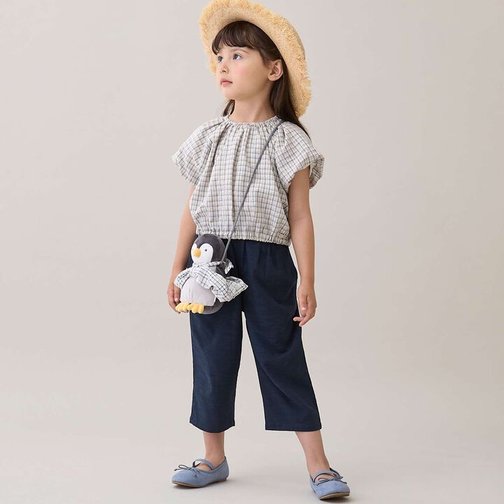 [Link] Balloon Blouse,Blue, medium image number 2