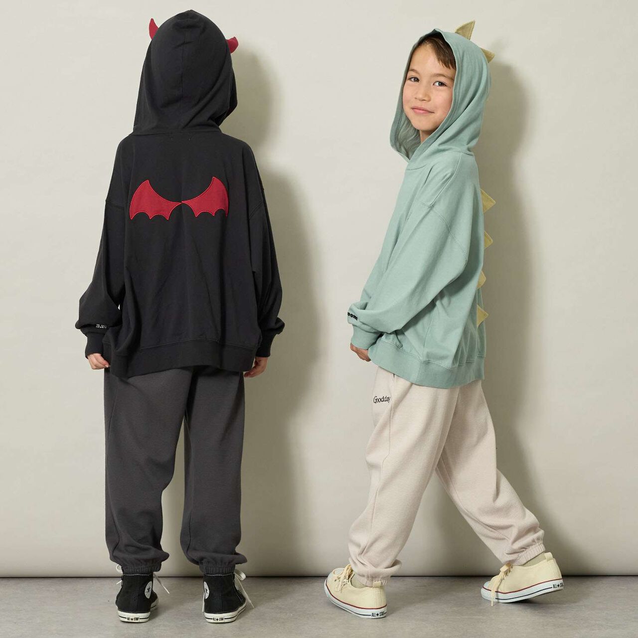 [Halloween] Dragon Devil Parka [Stain Resistant/Quick-Dry/UV],Black, large image number 9