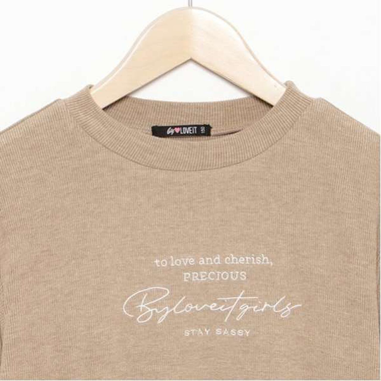 Micro-Fleece Long Sleeve T-Shirt,Black, large image number 8