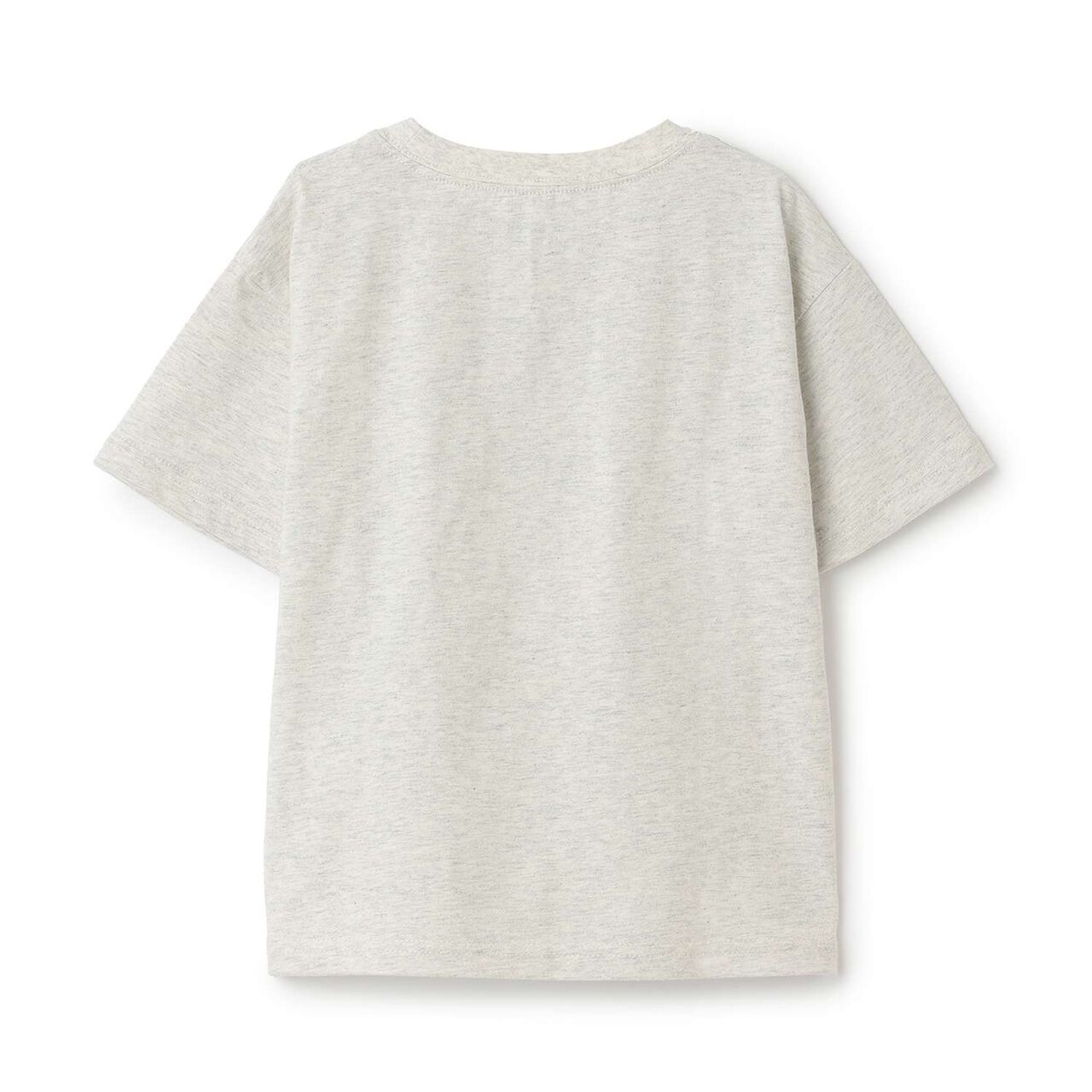 [365D.] Assorted Beach Print Cotton 100% Short Sleeve T-Shirt,Milky white, large image number 5