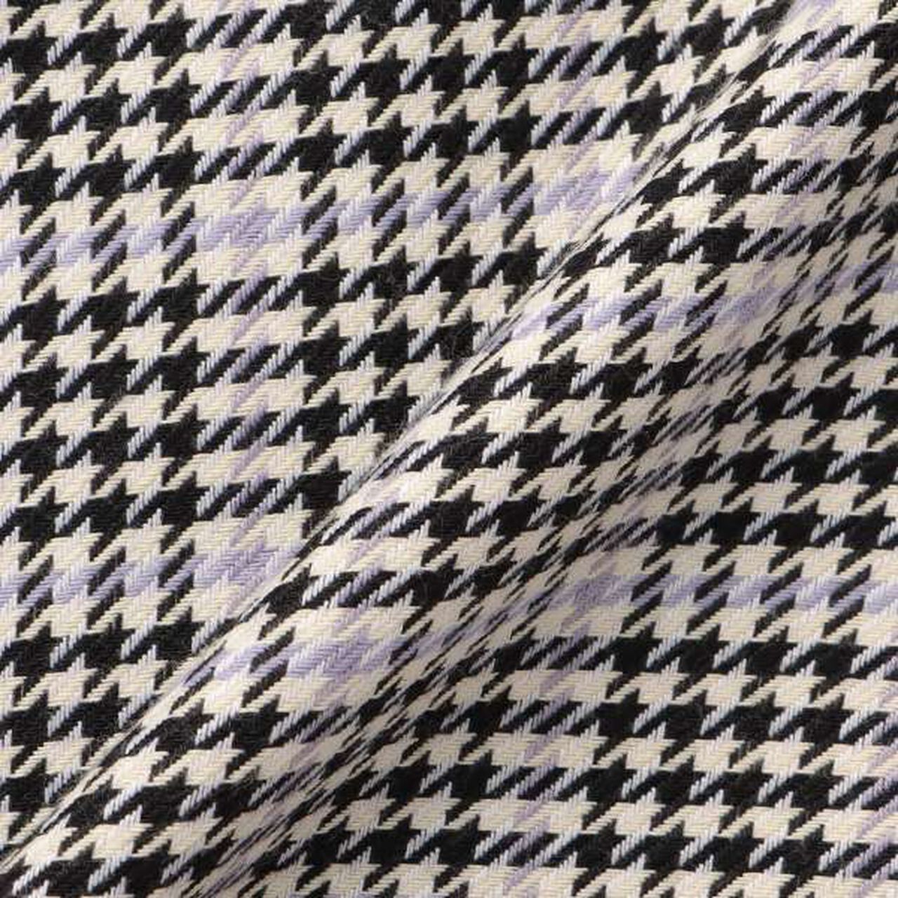 Houndstooth Shorts,Black, large image number 10