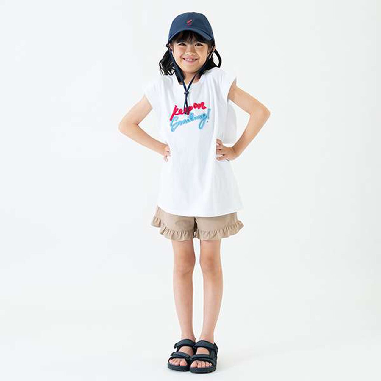 Embroidered Cap with Code,Navy, large image number 5