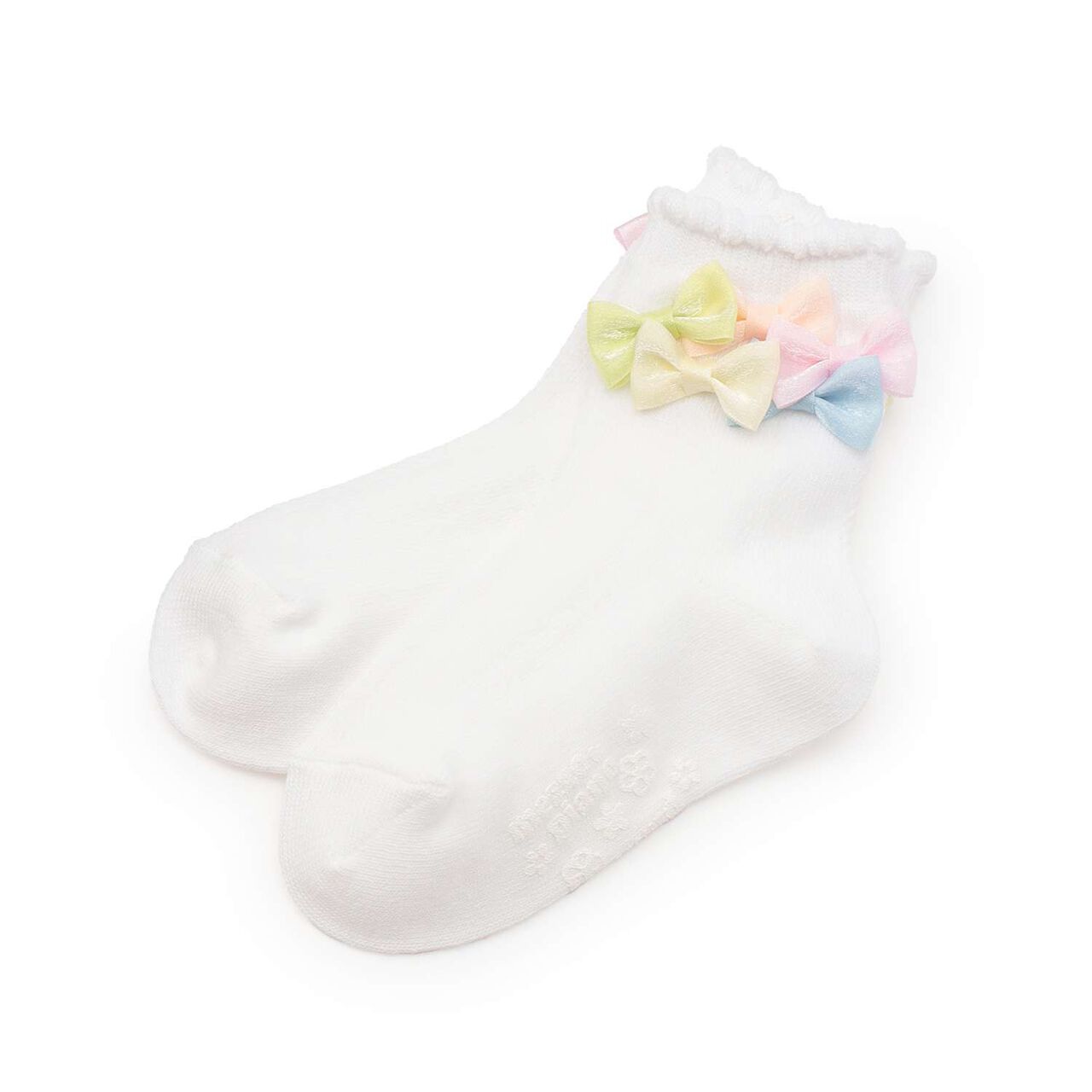 Ribbon Full Crew Socks,Multi color, large image number 0