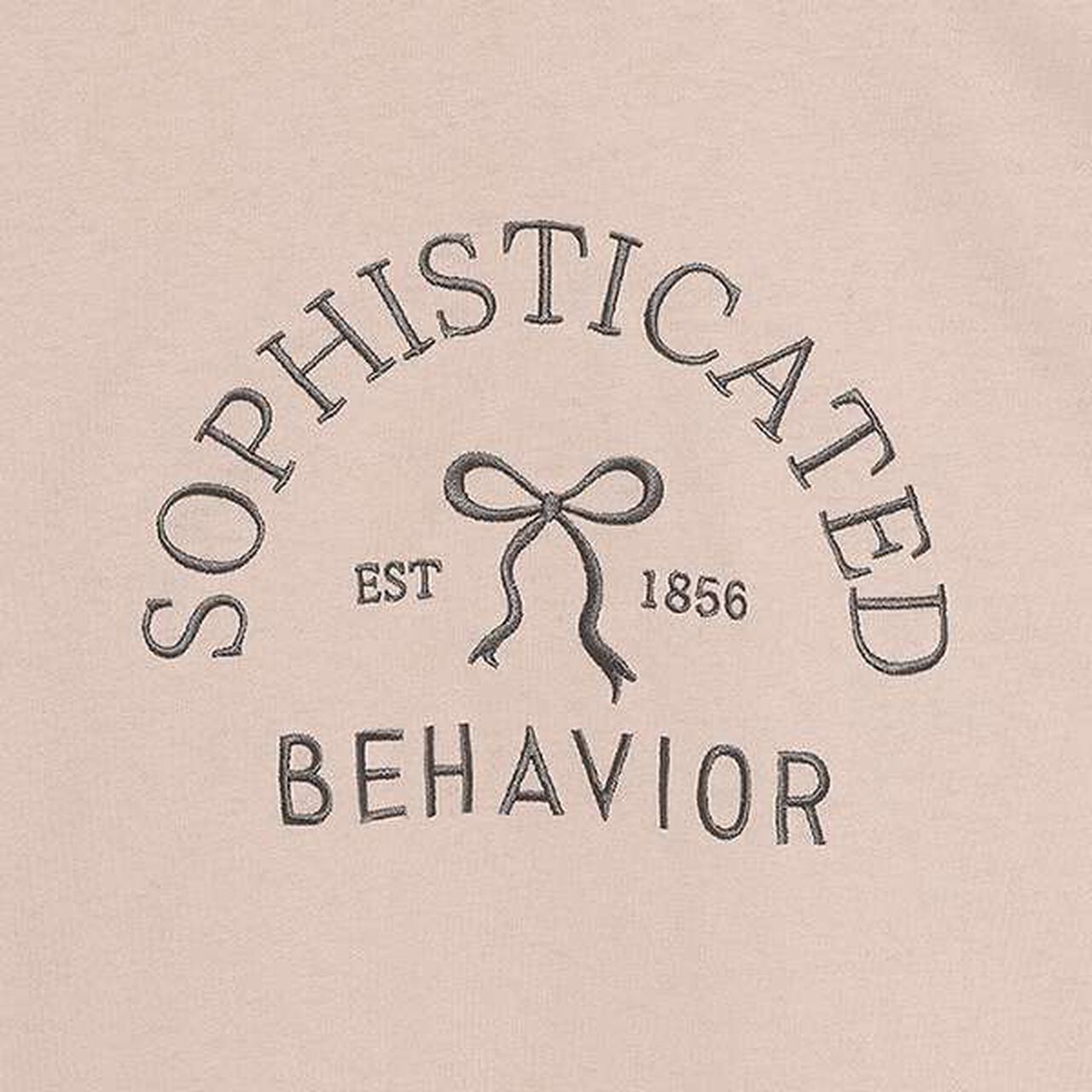 Ribbon Embroidered Long Sleeve T-Shirt,Off white, large image number 16