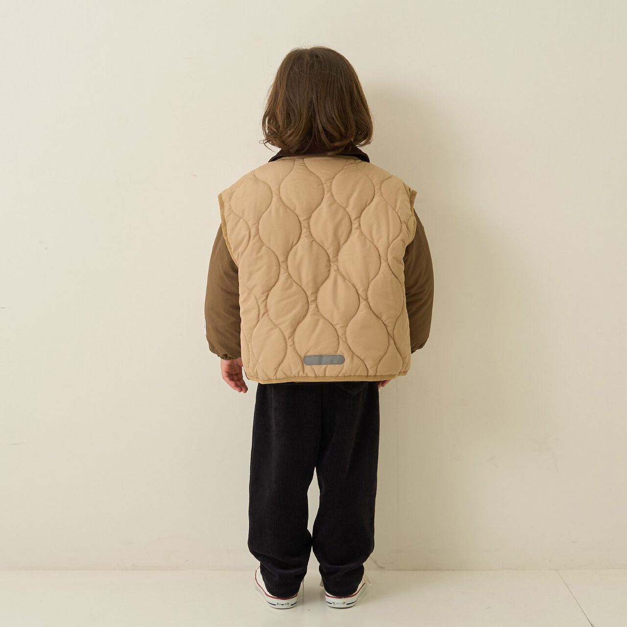 Free Combination Series Corduroy Collar Puff Jacket,Khaki, large image number 21