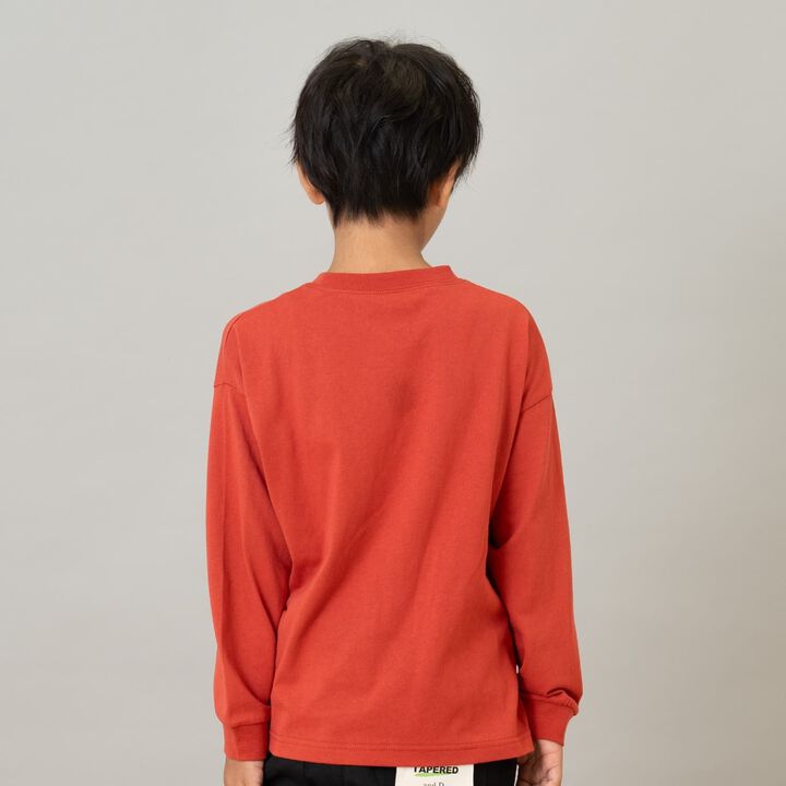 100% Cotton 365D. OFUZAKE Pattern Long Sleeve T-Shirt,Purple, medium image number 28