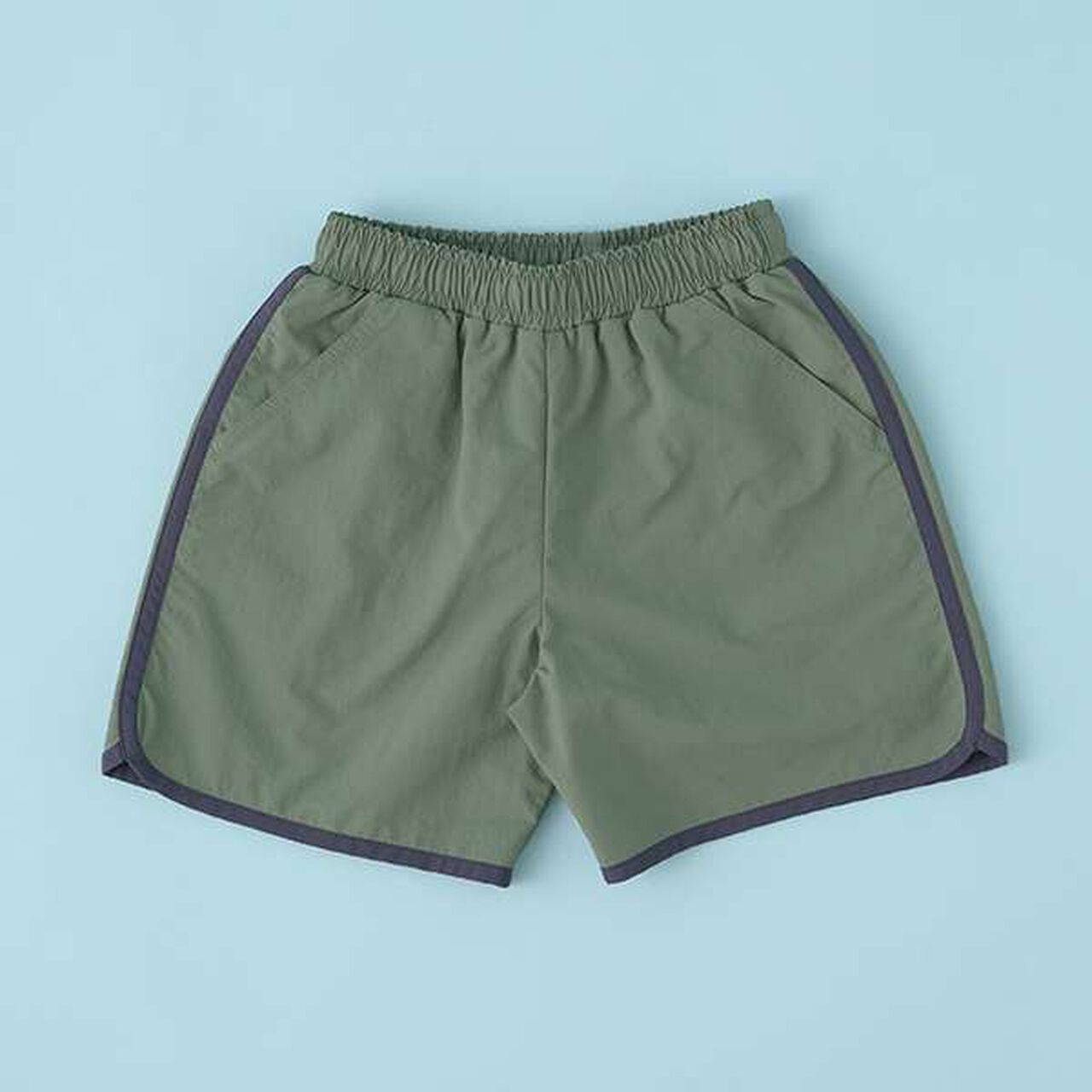 [SWIM] Piping Surf Shorts (Underpants Included),Beige, large image number 11