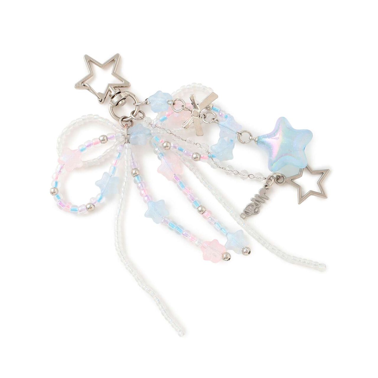 Glow-in-the-Dark Bead Ribbon Charm,Multi color, large image number 2
