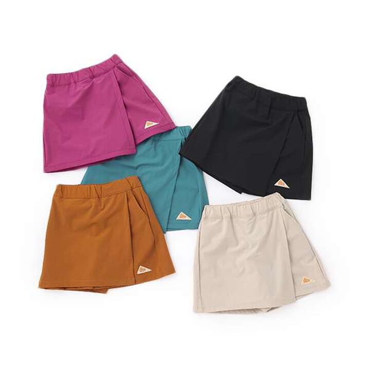 [4 WAY Stretch] [KELTY] Wrap Culottes,Mocha tea, medium image number 9