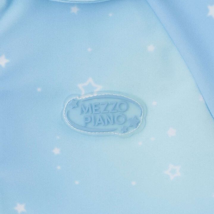 [SWIM] Sailor Collar Rash Guard [UV Protection],Sax blue, medium image number 3