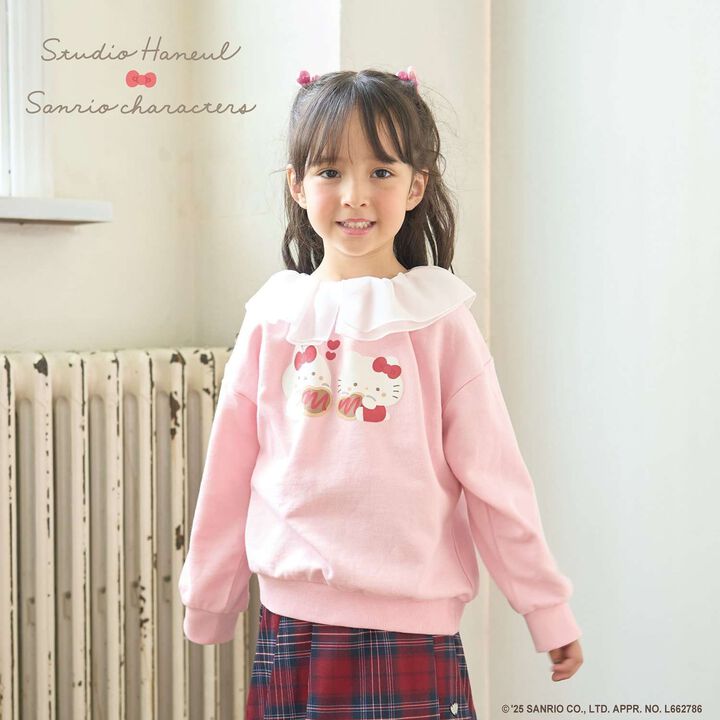 [Studio Hanul x Sanrio Characters] Assorted Collared Sweatshirt,, medium