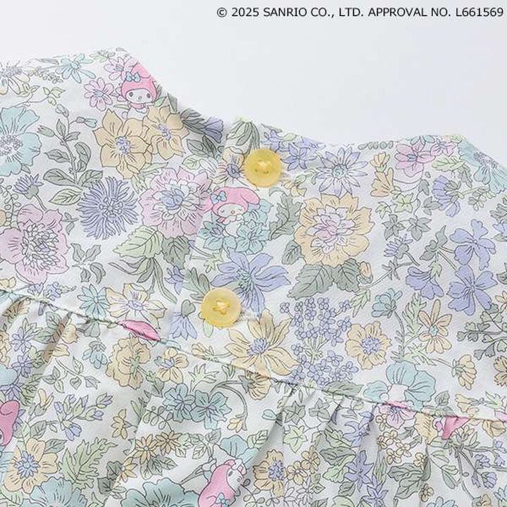 [My Melody] Liberty Baby Suit,Coral red, medium image number 6