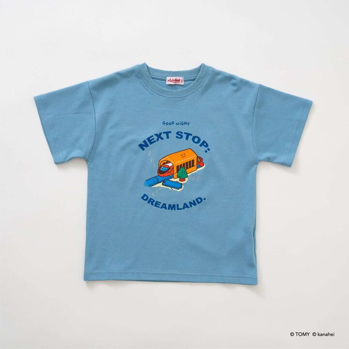 Gather! Plarails Pajamas for Sleep,Light blue, medium image number 23