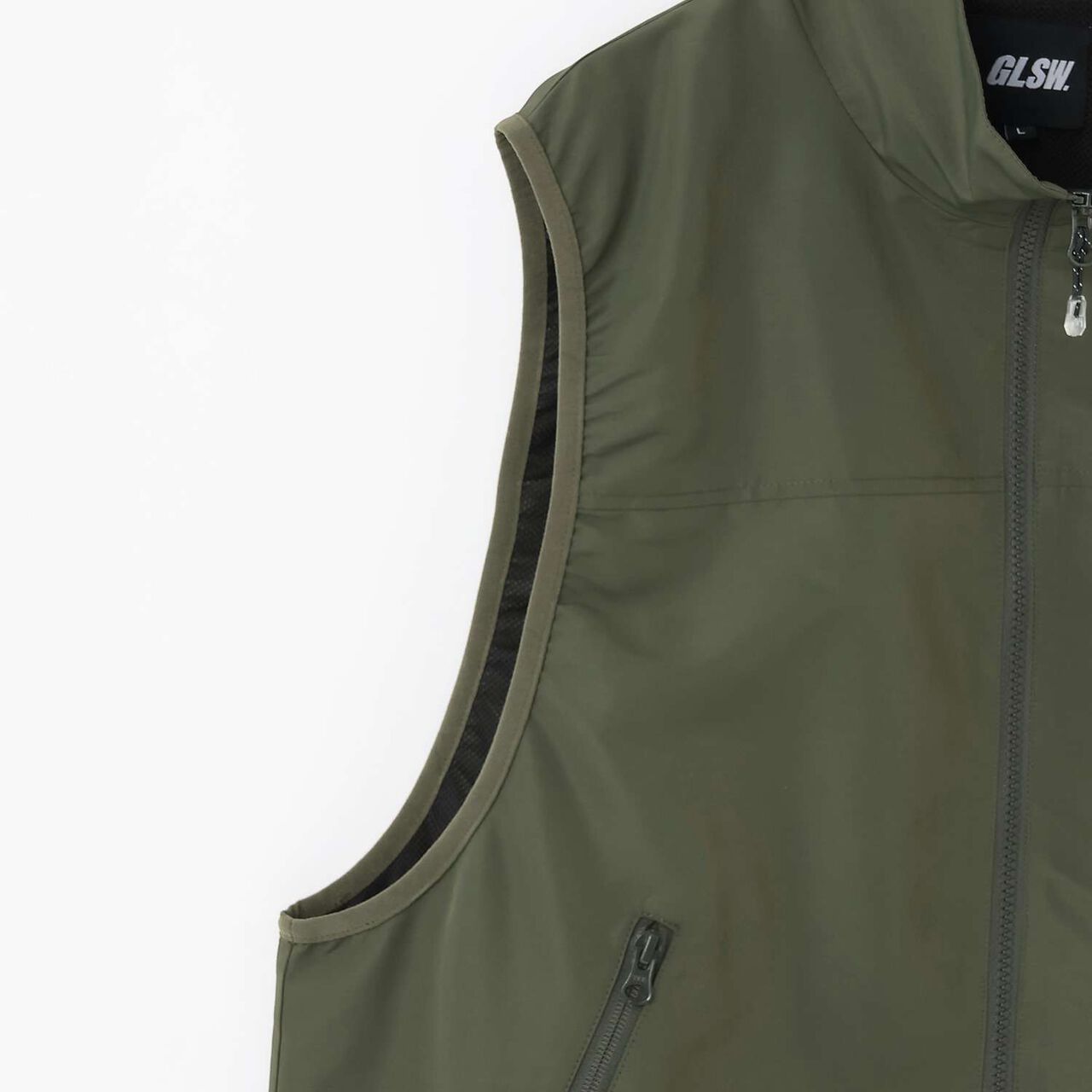 [GLSW.] [Water-Repellent] Zip-Up Vest,Multi color, large image number 3
