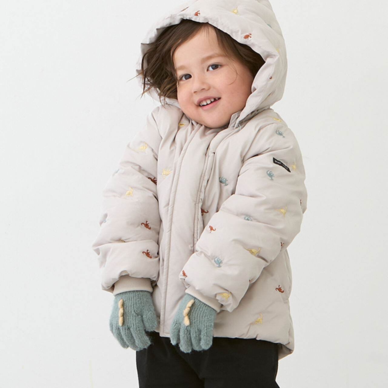 Patterned Gloves,Light pink, large image number 4