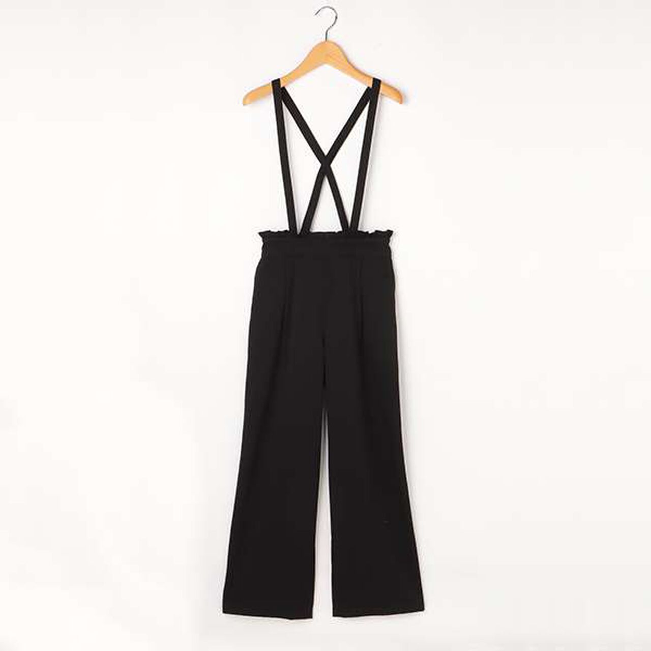 Suspender Long Pants,Black, large image number 0