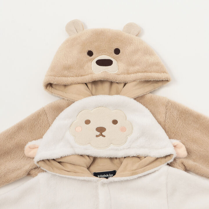 Animal Boa Coverall,Ivory, medium image number 4