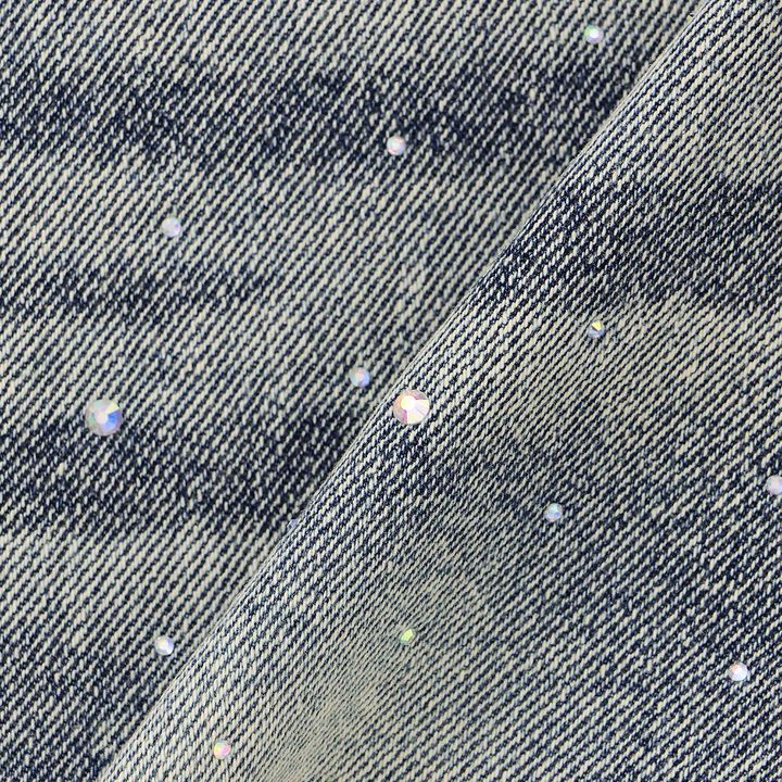 [LTXC / Cool Touch] Sparkling Distressed Denim Shorts,Blue, medium image number 15