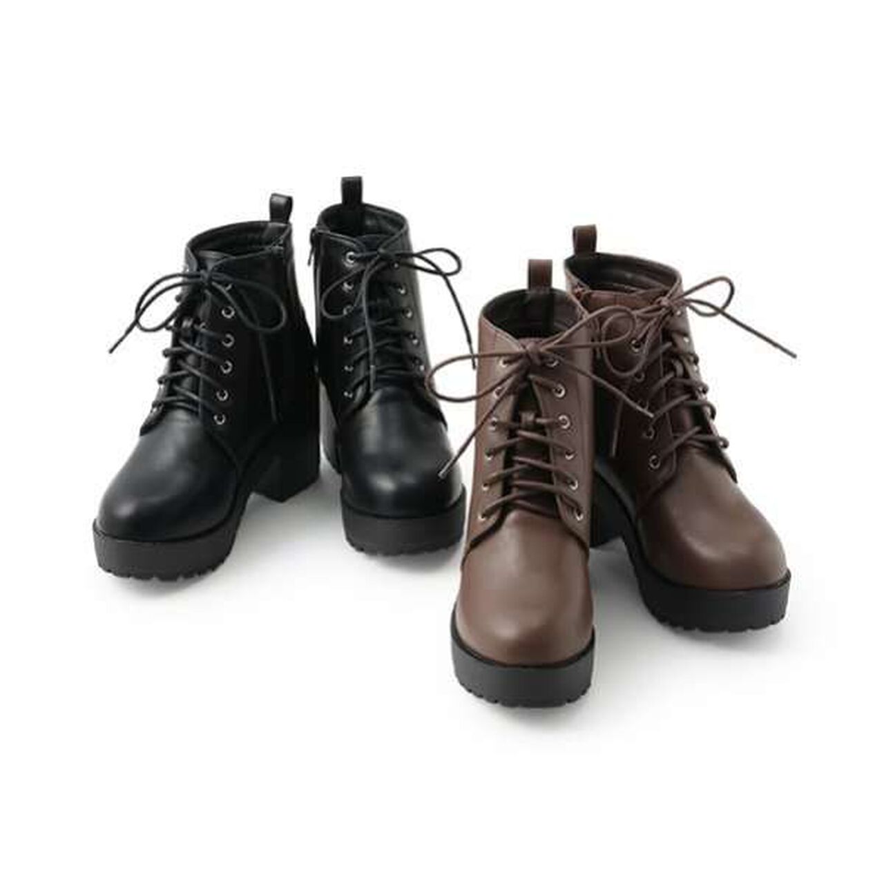 Lace-Up Boots,Brown, large image number 11