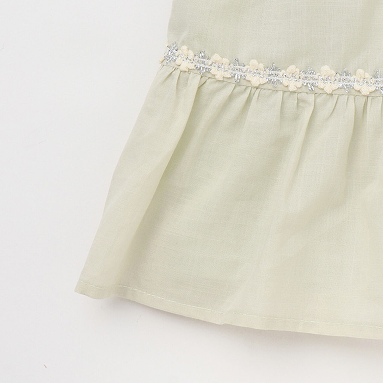 Shirred Tiered One-Piece Dress,Pink, large image number 12