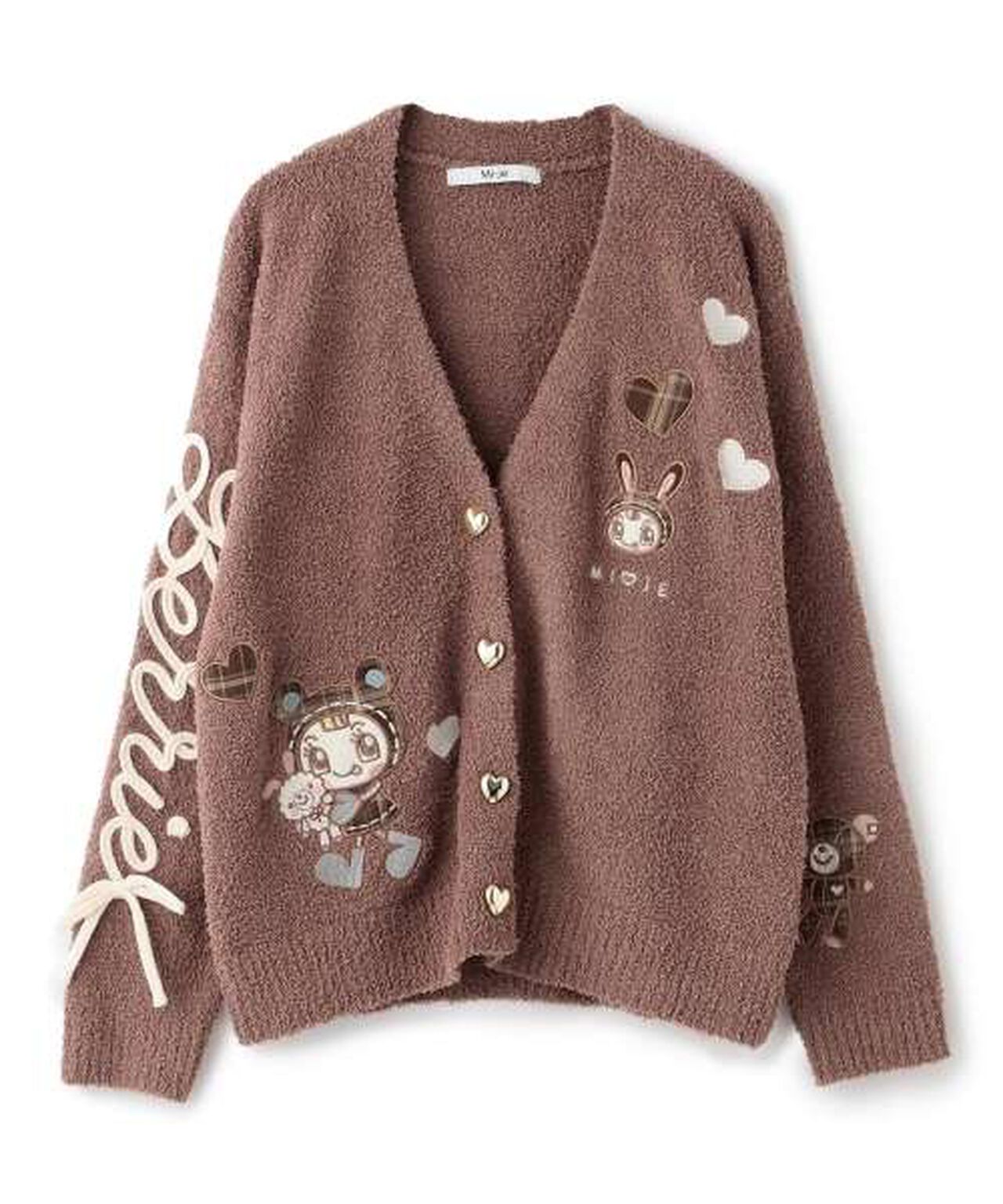 [Berrie-chan] Marshmallow Touch Cardigan,Pink, large image number 6
