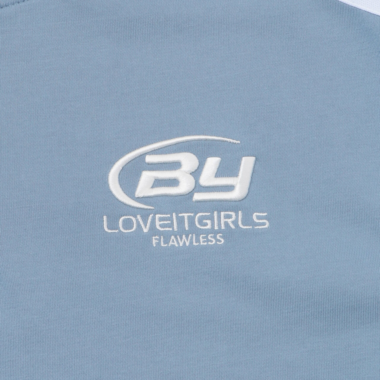 Half-Zip Tunic,Navy, large image number 9